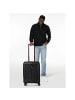 Polestream Paris 4 Rollen Kabinentrolley 55 cm mit Dehnfalte in black metallic