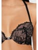 LASCANA Push-up-BH in schwarz-toffee