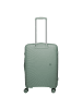 travelite Tamaris x Travelite Voyaage 4 Rollen Trolley M 66 cm mit Dehnfalte in sage green