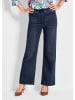 GOLDNER Schlupfjeans Bequeme Jeanshose VERA in marine
