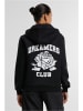 Mister Tee Hoodie "Romantic Dreamers Ladies Fluffy Zip Hoody" in Schwarz