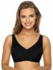 Viania 2er Pack Baumwoll Soft BH Basic in makeup schwarz