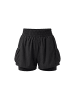 faina Women Shorts in Black