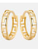 Diamant L'éternel Ohrringe aus 375 Gelbgold