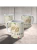 Mr. & Mrs. Panda Kaffeebecher Otter Hände halten mit Spruch in Naturpapier