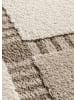 Atticgo Kurzflor-Teppich CANDELA in beige / weiß