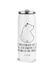 Mr. & Mrs. Panda Trinkflasche Bär Schulterblick mit Spruch in Weiß