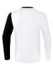 erima 5-C Longsleeve in weiss/schwarz/dunkelgrau