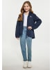 Schmuddelwedda Mädchen (Kids) Strickfleecejacke in Marine Melange