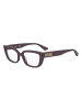 Love Moschino Frauen Optische Fassungen Schmetterling Violet