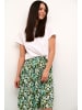Kaffe Rock KAamber A-shape in Blue/Green Abstract Flower