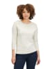 Betty Barclay Feinstrickpullover mit Rippenstruktur in beige