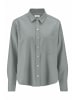 Hessnatur Hessnatur Flanell Bluse Relaxed aus Bio-Baumwolle mit TENCEL™ Lyocell in nebelblau