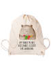 Mr. & Mrs. Panda Turnbeutel Bär Gefühl mit Spruch in Creme