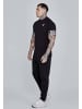 SikSilk T-Shirt Tech in Black