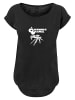 F4NT4STIC Long Cut T-Shirt A Clockwork Orange Silhouette in schwarz