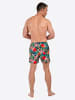 HOM Boxer-Badehose Beach Boxer Peacock in multico print