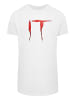 F4NT4STIC T-Shirt IT Film ES Stephen King Distressed in weiß