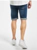 DENIM PROJECT Jeans-Shorts in darkblue destroy