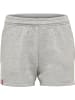 Hummel Verstellbare Taille Kurze Hose Hmlred Damen in GREY MELANGE