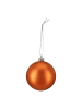 50 x Weihnachtskugeln Set in Orange