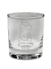 Mr. & Mrs. Panda Trinkglas Bär Kaffee ohne Spruch in Transparent