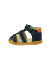 Kickers Kick Pod Kindersandalen aus Leder Blau