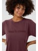 CULTURE T-shirt CUnoga Relaxed fit in Decadent Chocolate