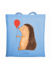 Mr. & Mrs. Panda Schultertasche Igel Luftballon ohne Spruch in Sky Blue
