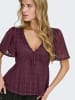 ONLY Top in Mauve Wine