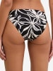 Marc O'Polo Bikini-Hose Abstract Floral in black/white cotton print