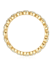 Glanzstücke München Ring aus Sterling Silber mit Zirkonia in gelbgold