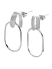 Adeliás Damen Ohrringe – Ohrstecker aus Edelstahl in silber