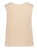 CARTOON Strickweste mit Rundhalsausschnitt in cream