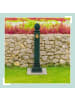 relaxdays Standbrunnen in Grün - (B)18,5 x (H)80 x (T)22 cm