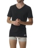 adidas T-Shirt T-Shirt Basic V-Neck 6P in Black