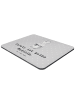 Mr. & Mrs. Panda Mousepad Pinguin Karate mit Spruch in Grau Pastell