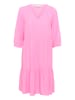 Cream Kleid CRVenta A-shape in Begonia Pink