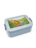 Mr. & Mrs. Panda Snack Box Otter Kind Design ohne Spruch in Blau Pastell