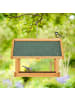 relaxdays Vogelfutterhaus in Natur - (B)42,5 x (H)35 x (T)40,5 cm