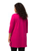 Ulla Popken Longshirt in fuchsia pink