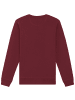 wat? Apparel Sweatshirt Fahrräder in Weinrot