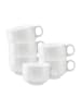 Seltmann Weiden 6er Set Milchkaffeetassen mit Henkel Sento Home 350 ml in Aura white