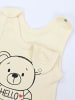 TupTam Baby Unisex Strampler-Set mit Aufdruck Spruch 2-tlg in beige Modell 1