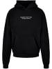 Mister Tee Mister Tee Herren Fingerprint Ultraheavy Oversize Hoodie in black