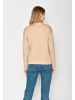 GreenBomb Sweatshirt Bike Strawberry in Kaffee Latte