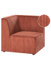 Beliani Sofaelement LEMVIG in Braun - (W) 83 x (H) 78 x (L) 83 cm linksseitig