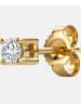 Diamant L'éternel Ohrringe aus 585 Gelbgold mit 0.2 Karat Diamant