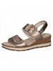 Caprice Sandalette  in Metallic