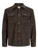 JACK & JONES PLUS Overshirt in Rosin